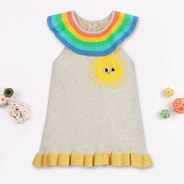 spring autumn kids dresses for girls princess pure cotton sleeveless rainbow 210429, Red;yellow
spring autumn kids dresses for girls princess pure cotton sleeveless rainbow 210429, Red;yellow
