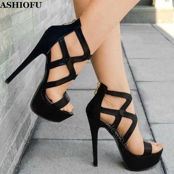 handmade ladies stiletto heel sandals platform peep-toe summer shoes stripper club dance fashion high, Black
handmade ladies stiletto heel sandals platform peep-toe summer shoes stripper club dance fashion high, Black