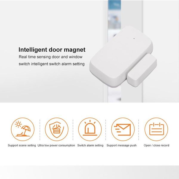 smart home control tuya zigbee door window gate sensor open/closed detectors life app notice car garden security alarm system
smart home control tuya zigbee door window gate sensor open/closed detectors life app notice car garden security alarm system