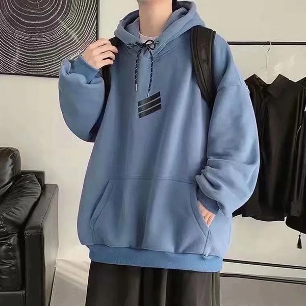 men's hoodies & sweatshirts youth trend hoodie autumn fashion hooded man print cover loose temperament all-match plus velvet lovers, Black
men's hoodies & sweatshirts youth trend hoodie autumn fashion hooded man print cover loose temperament all-match plus velvet lovers, Black