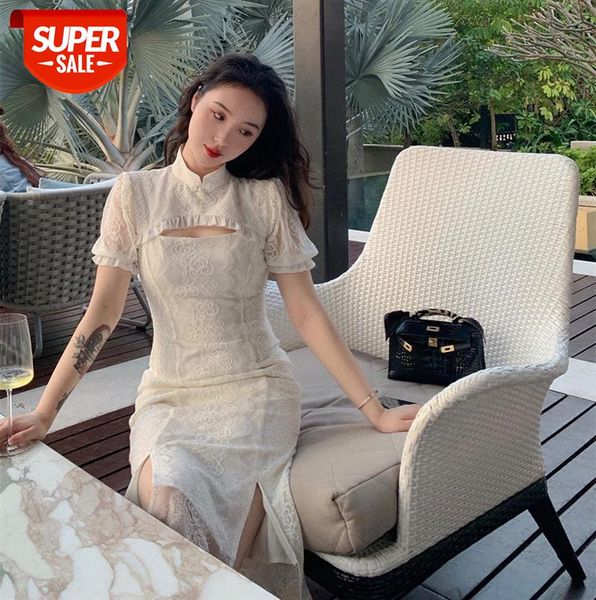 moonlight white rose"" cheongsam year young french style daily improved women's dress #ga6x, Black;gray
moonlight white rose"" cheongsam year young french style daily improved women's dress #ga6x, Black;gray