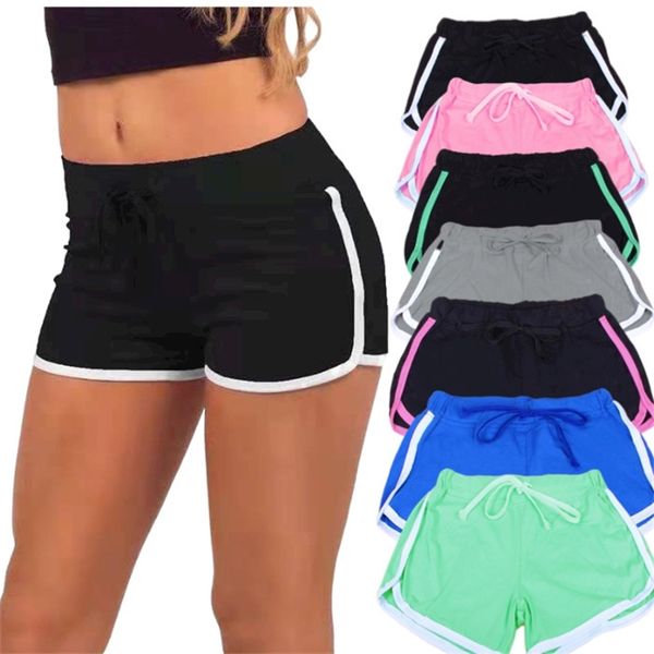 drawstring super yoga fitness pants summer 6535 pull frame cotton leisure sports shorts women's home pajamas, Black
drawstring super yoga fitness pants summer 6535 pull frame cotton leisure sports shorts women's home pajamas, Black