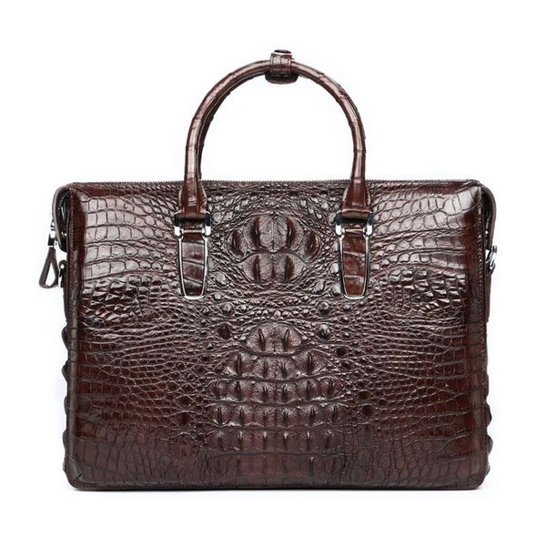 crocodile genuine leather men's business high grade single shoulder hand-held briefcase office bags for messenger lapbag briefcases
crocodile genuine leather men's business high grade single shoulder hand-held briefcase office bags for messenger lapbag briefcases