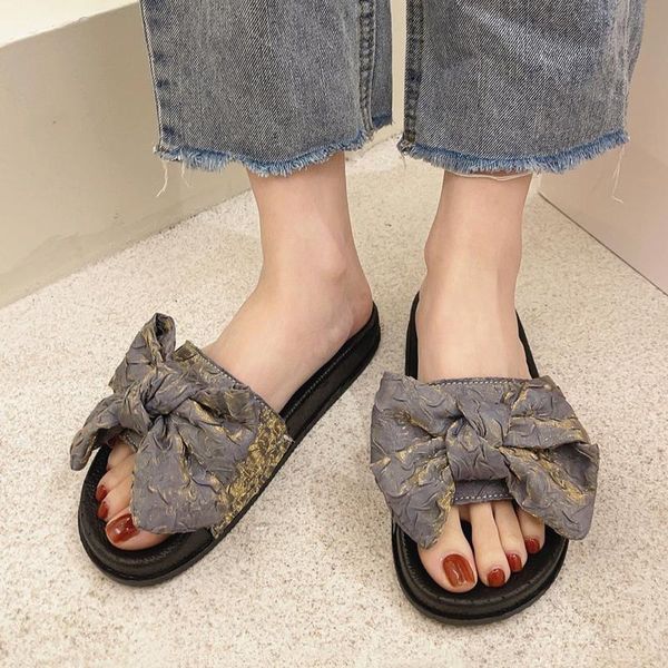house cute bow women fabric slippers open toe summer grils flat shoes non-slip black ladies platform slides sandals
house cute bow women fabric slippers open toe summer grils flat shoes non-slip black ladies platform slides sandals