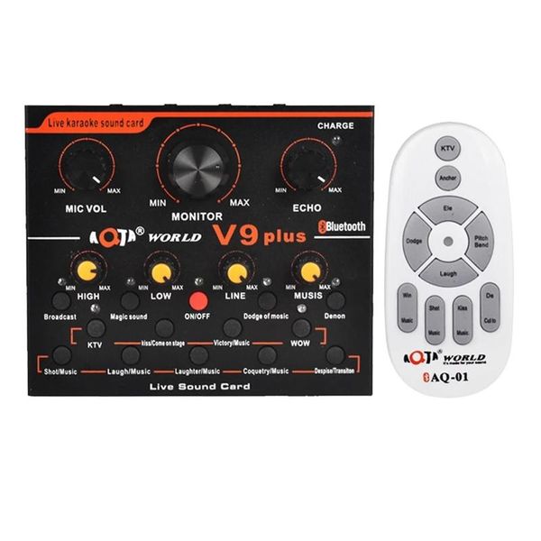 sound cards aqta world v9 plus professional audio mixer usb external card headset microphone webcast streamer live
sound cards aqta world v9 plus professional audio mixer usb external card headset microphone webcast streamer live