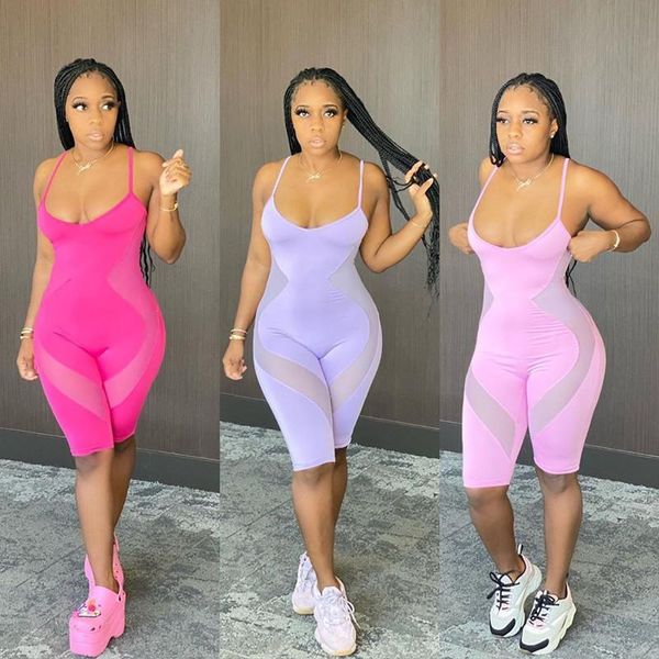 women's jumpsuits & rompers 2021 europe solid color sports one-piece pants fashion slim u-neck suspender vest shorts, Black;white
women's jumpsuits & rompers 2021 europe solid color sports one-piece pants fashion slim u-neck suspender vest shorts, Black;white