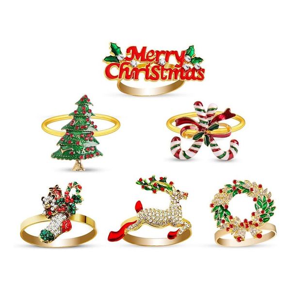 napkin rings christmas of set 6, delicate table decors for holiday wedding banquet birthday daily deco
napkin rings christmas of set 6, delicate table decors for holiday wedding banquet birthday daily deco