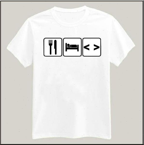 fashion eat sleep code women t shirts print cotton casual tee big size hipster latest drop ship tz203 739, White
fashion eat sleep code women t shirts print cotton casual tee big size hipster latest drop ship tz203 739, White