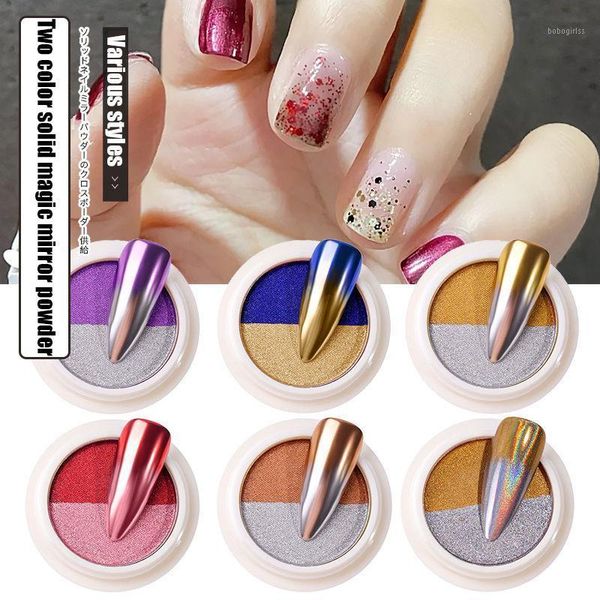 colorful nail glitters art solid magic mirror powder two-tone laser titanium aurora color finger1, Silver;gold
colorful nail glitters art solid magic mirror powder two-tone laser titanium aurora color finger1, Silver;gold