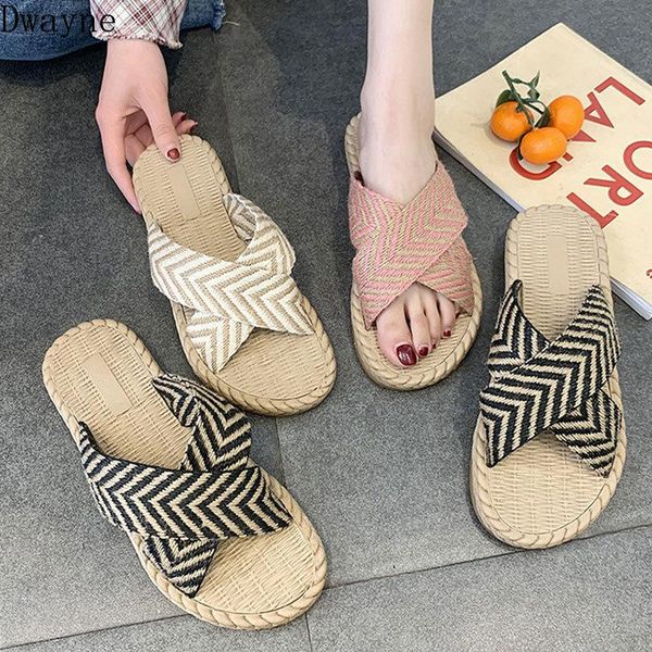 slippers 2021 summer linen weaving female korean fashion flat casual beach sandals and, Black
slippers 2021 summer linen weaving female korean fashion flat casual beach sandals and, Black