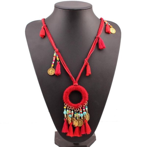 pendant necklaces florosy bohemian ethnic long rope chain vintage coin necklace for women bib multi layers colorful statement, Silver
pendant necklaces florosy bohemian ethnic long rope chain vintage coin necklace for women bib multi layers colorful statement, Silver