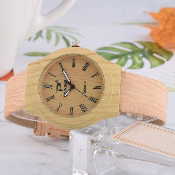 wristwatches men women quartz watch pu leather wood pattern wristwatch student sport casual watches xrq88, Slivery;brown
wristwatches men women quartz watch pu leather wood pattern wristwatch student sport casual watches xrq88, Slivery;brown