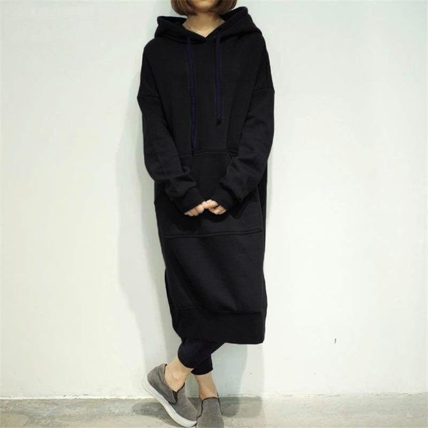 women's hoodies & sweatshirts hirigin long sweatshirt women casual outwear hoody loose sleeve mantle hooded cover pullover clothes 2021, Black
women's hoodies & sweatshirts hirigin long sweatshirt women casual outwear hoody loose sleeve mantle hooded cover pullover clothes 2021, Black