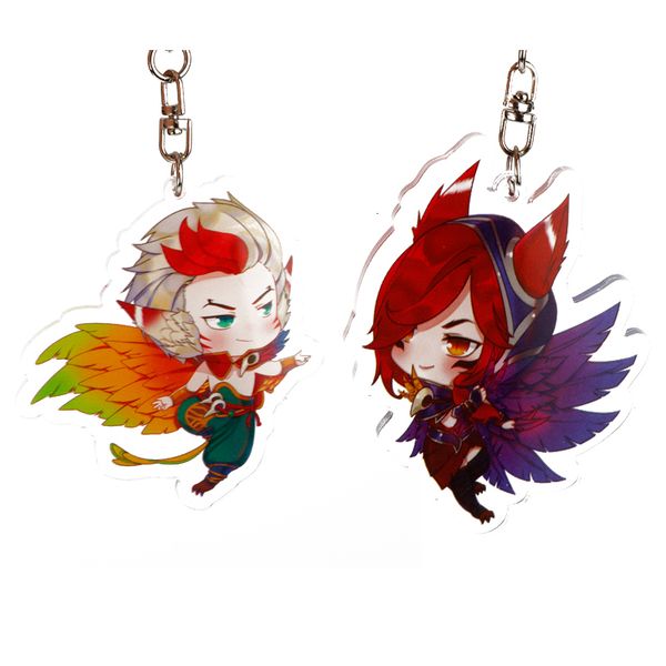 game lol league of legends keychain acrylic figure pendant key rings bag key holder accessories anime fans gift, Silver
game lol league of legends keychain acrylic figure pendant key rings bag key holder accessories anime fans gift, Silver