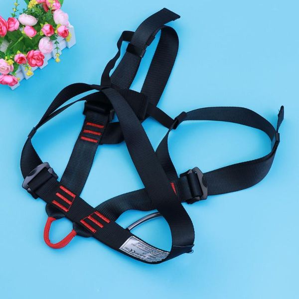 cords, slings and webbing outdoor camping climbing safety harness seat belts sitting rappelling tool (black)
cords, slings and webbing outdoor camping climbing safety harness seat belts sitting rappelling tool (black)