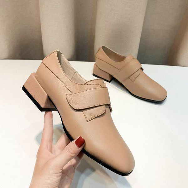 dress shoes retro women genuine leather thick heels pumps prom woman rome style, Black
dress shoes retro women genuine leather thick heels pumps prom woman rome style, Black