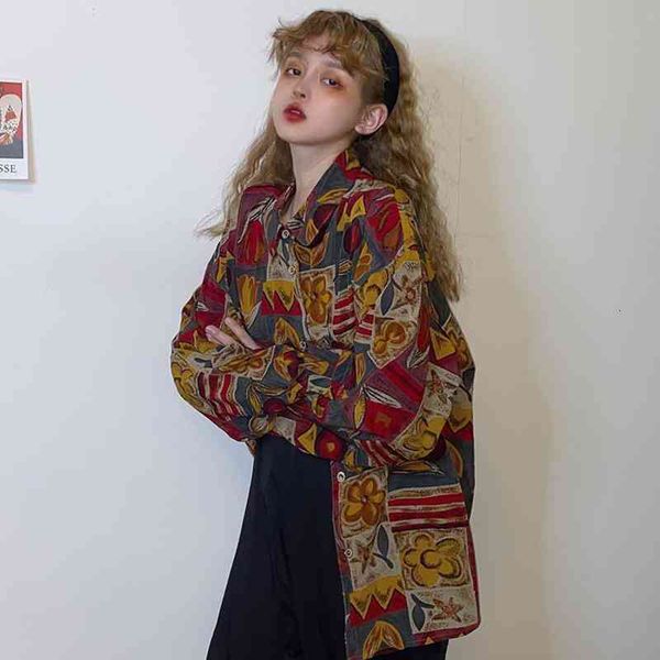 women's blouses & shirts ouzhou vintage female blouse, long sleeve retro shirt, korean style, 90s street fashion 0ox2, White
women's blouses & shirts ouzhou vintage female blouse, long sleeve retro shirt, korean style, 90s street fashion 0ox2, White