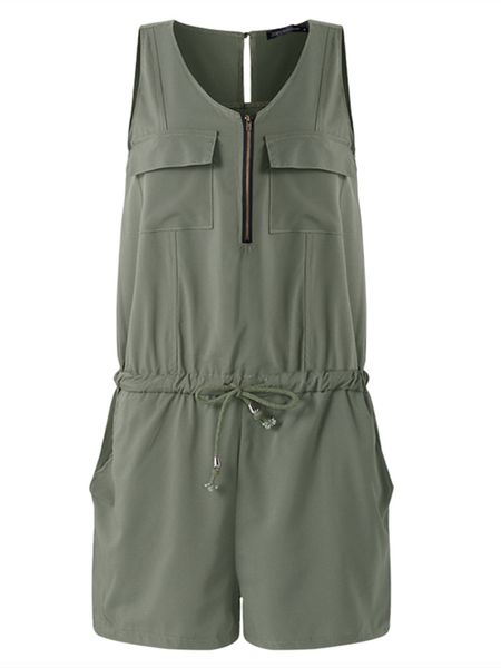 2011plus size 2021 summer zanzea rompers womens jumpsuit v neck sleeveless zipper playsuits casual solid bodysuit beach overall, Black;white
2011plus size 2021 summer zanzea rompers womens jumpsuit v neck sleeveless zipper playsuits casual solid bodysuit beach overall, Black;white
