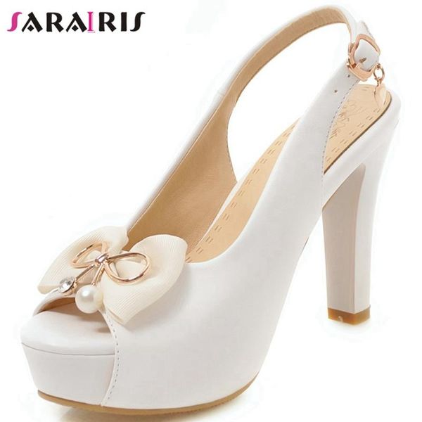 sandals sarairis fashion ladies summer platform high heel butterfly knot peep toe back strap women party shoes woman, Black
sandals sarairis fashion ladies summer platform high heel butterfly knot peep toe back strap women party shoes woman, Black