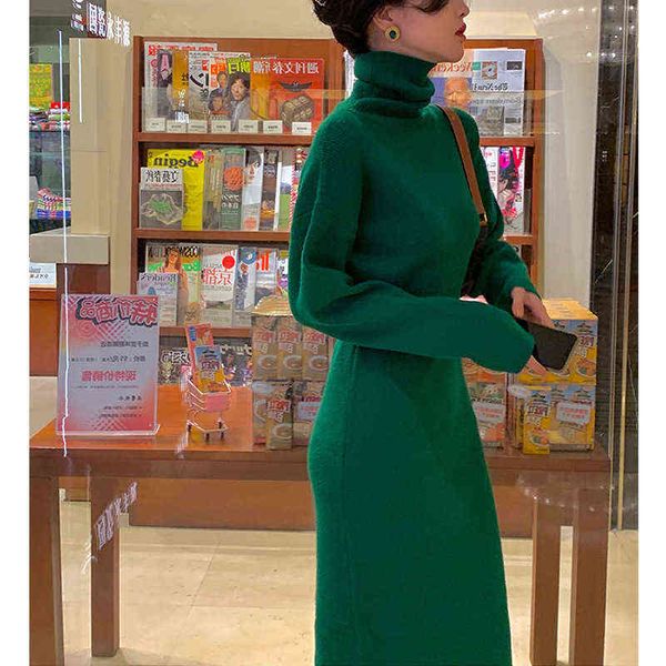 casual dresses high neck inside with knitted sleeve dr's french waist closing temperament wool autumn and winter long small, Black;gray
casual dresses high neck inside with knitted sleeve dr's french waist closing temperament wool autumn and winter long small, Black;gray