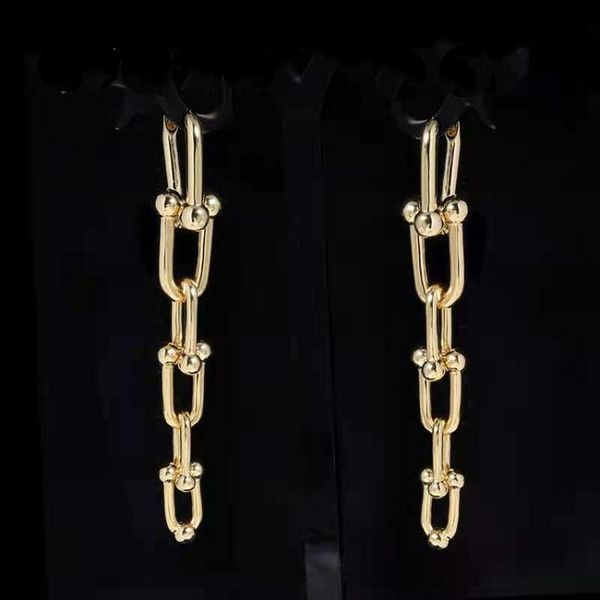 design jewelry new korean american long u-shaped chain fashion earrings temperament atmosphere earrings women, Silver
design jewelry new korean american long u-shaped chain fashion earrings temperament atmosphere earrings women, Silver