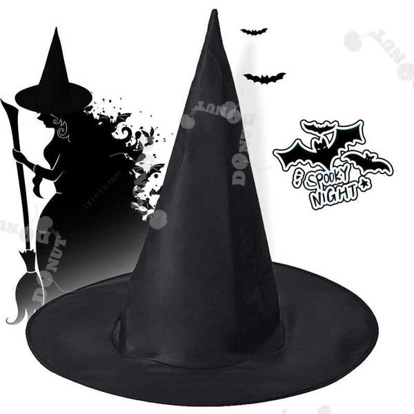 1pcs props wider reliable womens black witch hat for halloween costume party accsory
1pcs props wider reliable womens black witch hat for halloween costume party accsory