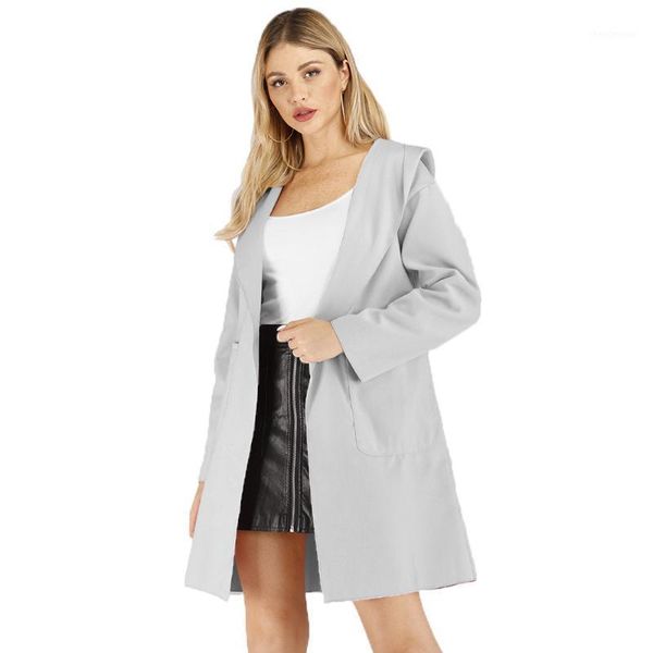 fashion women luxupious wool woolen coats 2021 female temperament vintage hoodie jacket elegant chic outerwear robe women's & blends, Black
fashion women luxupious wool woolen coats 2021 female temperament vintage hoodie jacket elegant chic outerwear robe women's & blends, Black
