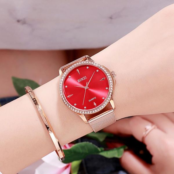 women watch female waterproof luxury stainless steel strap wristwatch for rose clock stylish quartz ladies wristwatches, Slivery;brown
women watch female waterproof luxury stainless steel strap wristwatch for rose clock stylish quartz ladies wristwatches, Slivery;brown