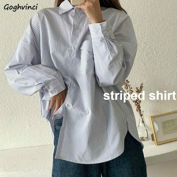 blouses women casual striped shirts blouse female loose blusas autumn ladies office vintage long-sleeve simple all-match women's &, White
blouses women casual striped shirts blouse female loose blusas autumn ladies office vintage long-sleeve simple all-match women's &, White