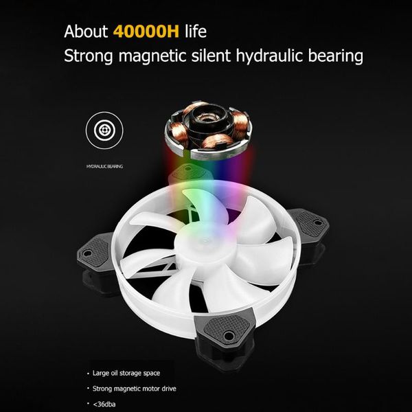 fans & coolings cooler fan 5v 3pin argb pwm cpu radiator 12cm pc case cooling heatsink for coolmoon household computer safety parts
fans & coolings cooler fan 5v 3pin argb pwm cpu radiator 12cm pc case cooling heatsink for coolmoon household computer safety parts