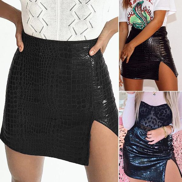 skirts slimming texture women fashion high waist split leather skirt pu a-line, Black
skirts slimming texture women fashion high waist split leather skirt pu a-line, Black