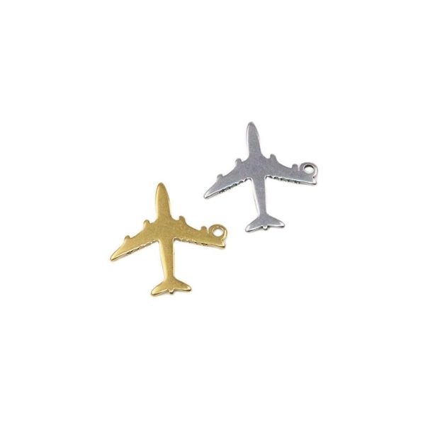 charms 10pcs 20mm wholesell stainless steel cute plane pendant diy necklace bracelets unfading colorless, Bronze;silver
charms 10pcs 20mm wholesell stainless steel cute plane pendant diy necklace bracelets unfading colorless, Bronze;silver