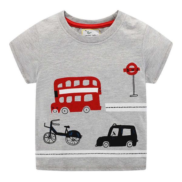 jumping meters arrival baby t shirts cartoon print cotton boys girls tees for summer wear 210529, Blue
jumping meters arrival baby t shirts cartoon print cotton boys girls tees for summer wear 210529, Blue