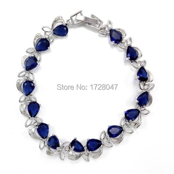 suppliers silver plated blue cubic zirconia bracelets & bangles pulseiras femininas for women link, chain, Black
suppliers silver plated blue cubic zirconia bracelets & bangles pulseiras femininas for women link, chain, Black