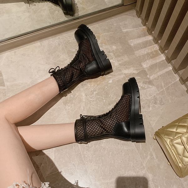 2021 summer ankle women boots fashion superfine fiber mesh entilate square heel women shoes ladies office working789789, Black
2021 summer ankle women boots fashion superfine fiber mesh entilate square heel women shoes ladies office working789789, Black