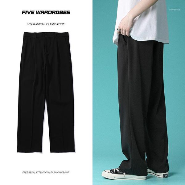 men's pants summer thin casual fashion black wide-leg men streetwear loose straight suit mens trousers s-2xl
men's pants summer thin casual fashion black wide-leg men streetwear loose straight suit mens trousers s-2xl