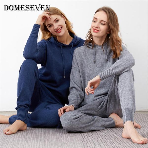 casual 2 piece sets 2021 autumn winter women hooded sweater pullovers long pants pieces knitwear warm lady tracksuit women's two, White
casual 2 piece sets 2021 autumn winter women hooded sweater pullovers long pants pieces knitwear warm lady tracksuit women's two, White