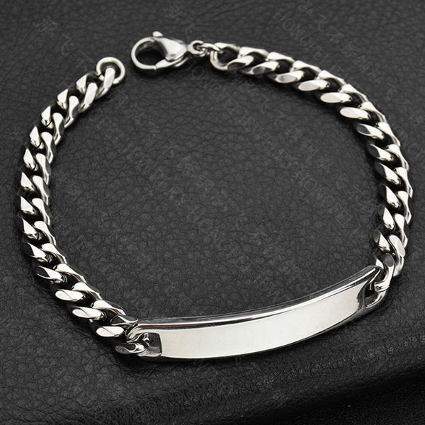 women bracelet minimalist personal chain boutique light surface long can be used to bend the hand tide male female stainless steel jewerly g, Black
women bracelet minimalist personal chain boutique light surface long can be used to bend the hand tide male female stainless steel jewerly g, Black