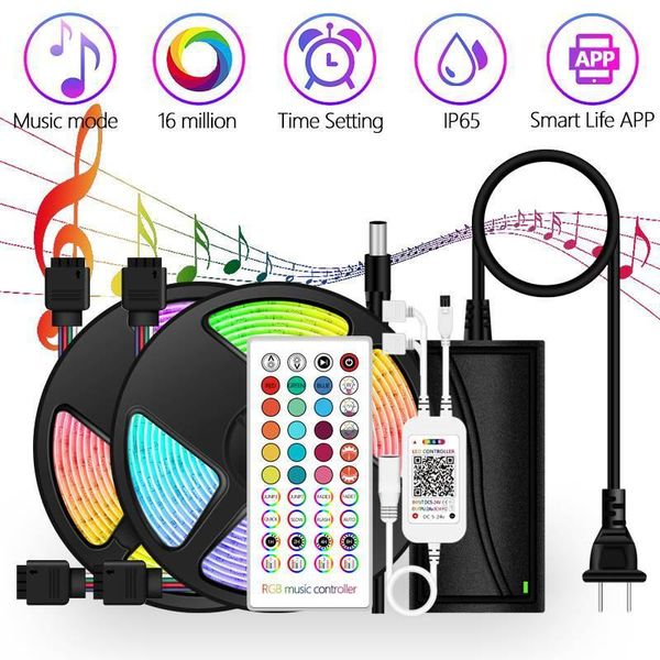 strips wifi led strip lights rgb 5m-10m smd flexible ribbo waterproof tape diode adapter for room tv backlit
strips wifi led strip lights rgb 5m-10m smd flexible ribbo waterproof tape diode adapter for room tv backlit