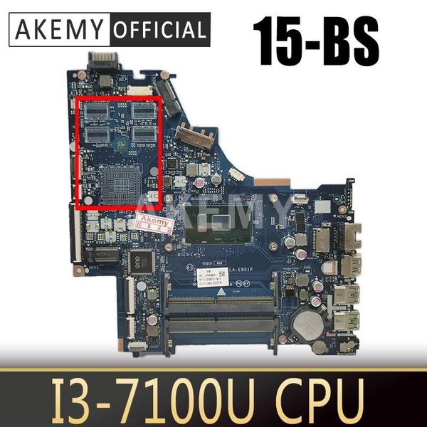 motherboards akemy for pavilion 15-bs lapmotherboard i3-7100u cpu 924749-601 924749-001 kl50 la-e801p main board full test
motherboards akemy for pavilion 15-bs lapmotherboard i3-7100u cpu 924749-601 924749-001 kl50 la-e801p main board full test