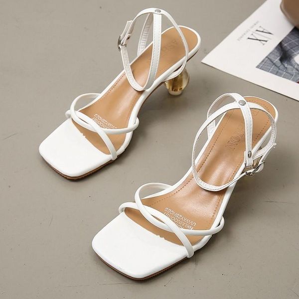 dress shoes crrcrrcrr ankle strap women's summer sandals square toe clear heels narrow band fashion women pump plus size, Black
dress shoes crrcrrcrr ankle strap women's summer sandals square toe clear heels narrow band fashion women pump plus size, Black