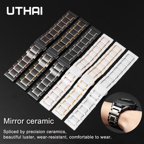 watch bands ceramic strap stainless steel between ceramics 20mm 22mm watchband for samsung s3 46/huawei gt uthai c09, Black;brown
watch bands ceramic strap stainless steel between ceramics 20mm 22mm watchband for samsung s3 46/huawei gt uthai c09, Black;brown