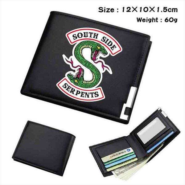 riverdale south side serpents black pu wallet mens bifold p card holder boys girls teenager leather cosplay casual purses, Red;black
riverdale south side serpents black pu wallet mens bifold p card holder boys girls teenager leather cosplay casual purses, Red;black
