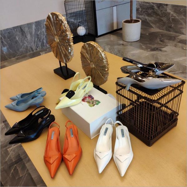 sandals slippers p family sandals women's 2021 new triangle label pointed cat heel with empty bag at the back french fairy style low sh, Black
sandals slippers p family sandals women's 2021 new triangle label pointed cat heel with empty bag at the back french fairy style low sh, Black