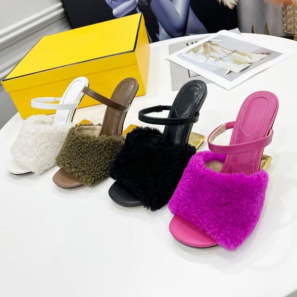 designer suede womens half slippers cowhide 100% leather fashion thin heels slides woman shoe beach lazy sandals metal heel high heeled shoe, Black
designer suede womens half slippers cowhide 100% leather fashion thin heels slides woman shoe beach lazy sandals metal heel high heeled shoe, Black