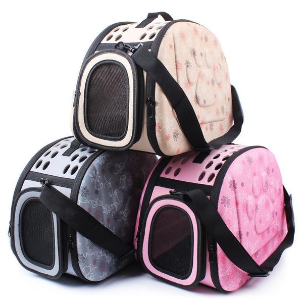 

cat carriers,crates & houses pet travel carrier handbag puppy carrying outdoor bags for small dogs shoulder bag soft pets kennel