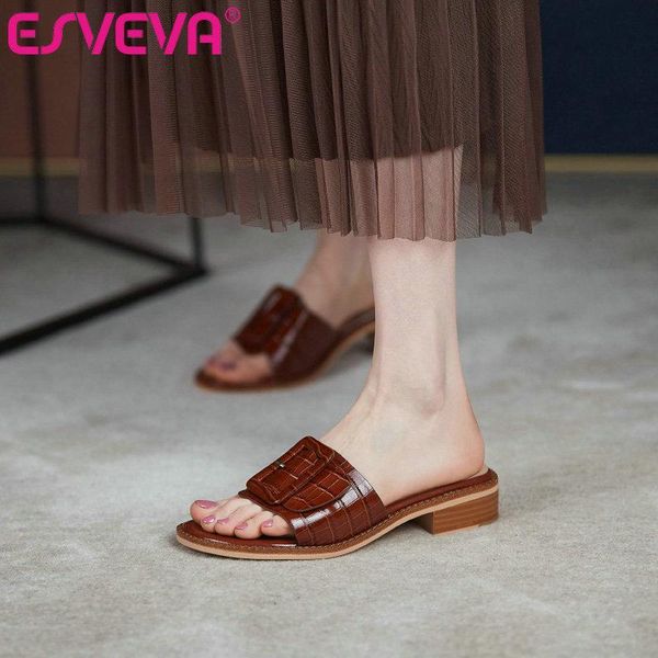 sandals esveva 2021 summer slingback square low heel concise ladies shoes round toe leather women pumps big size 34-40, Black
sandals esveva 2021 summer slingback square low heel concise ladies shoes round toe leather women pumps big size 34-40, Black