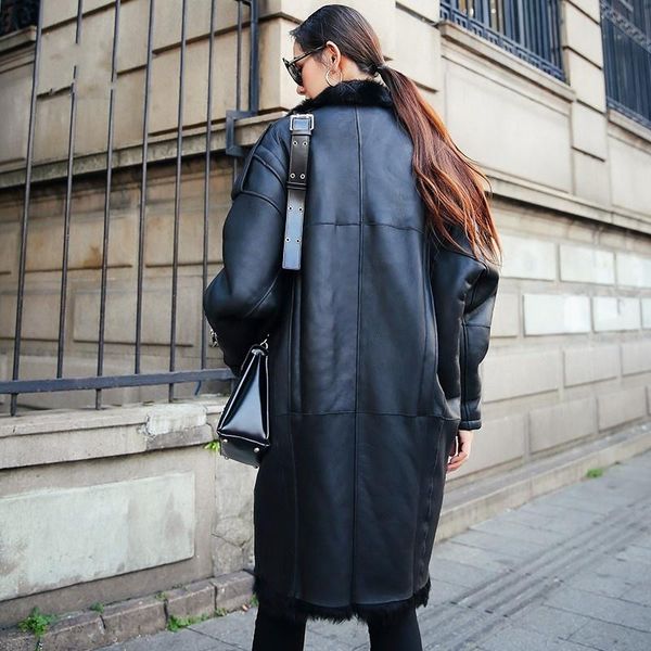 women's fur & faux sheepskin natural womens wool collar black long wide-waisted jackets v-neck pockets zippers hip hop winter real coat
women's fur & faux sheepskin natural womens wool collar black long wide-waisted jackets v-neck pockets zippers hip hop winter real coat