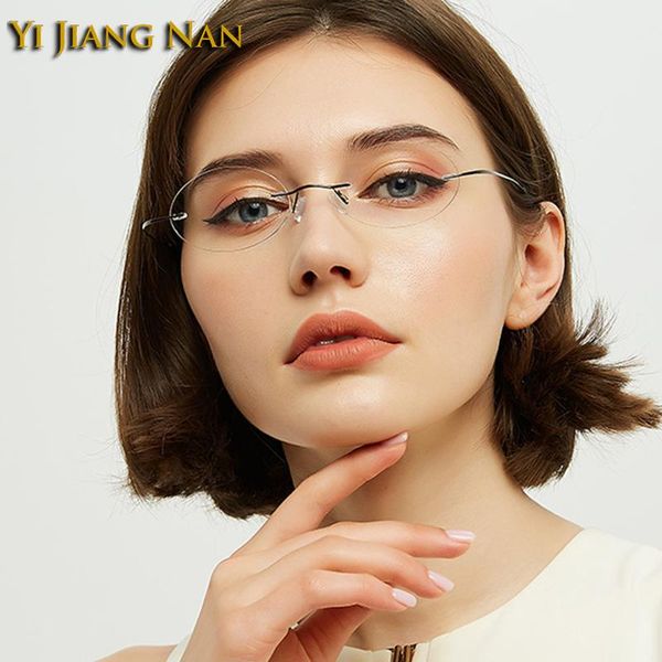 fashion sunglasses frames women oval small face rimless ultra light weight mujer gafas optical eyewear prescription glasses frame men eyegla, Black
fashion sunglasses frames women oval small face rimless ultra light weight mujer gafas optical eyewear prescription glasses frame men eyegla, Black
