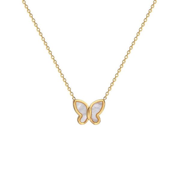 chains light luxury retro clavicle chain butterfly shape charm pendant titanium steel 18k gold trend necklace female, Silver
chains light luxury retro clavicle chain butterfly shape charm pendant titanium steel 18k gold trend necklace female, Silver